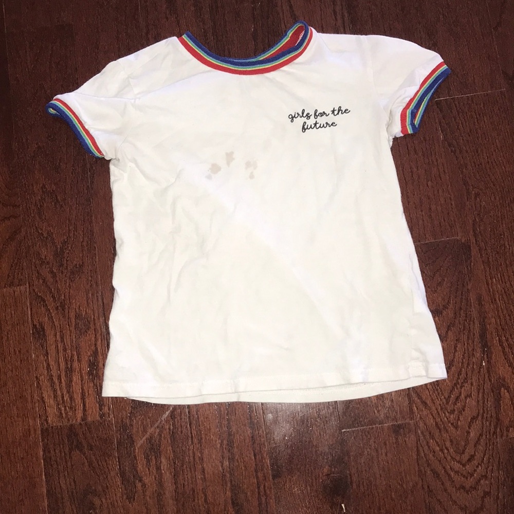 Girls Rainbow Tee